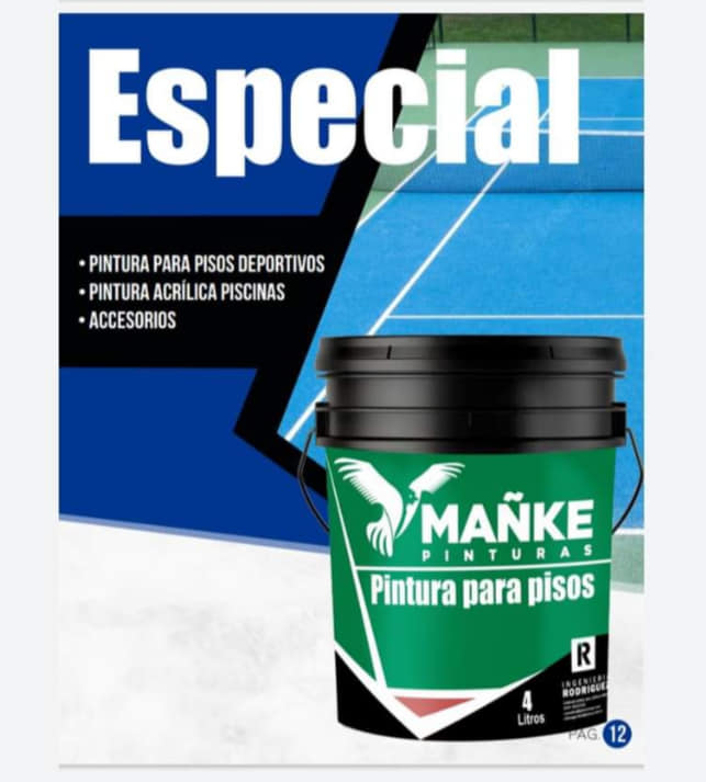 20 lts Pintura para Pisos Acrilica
